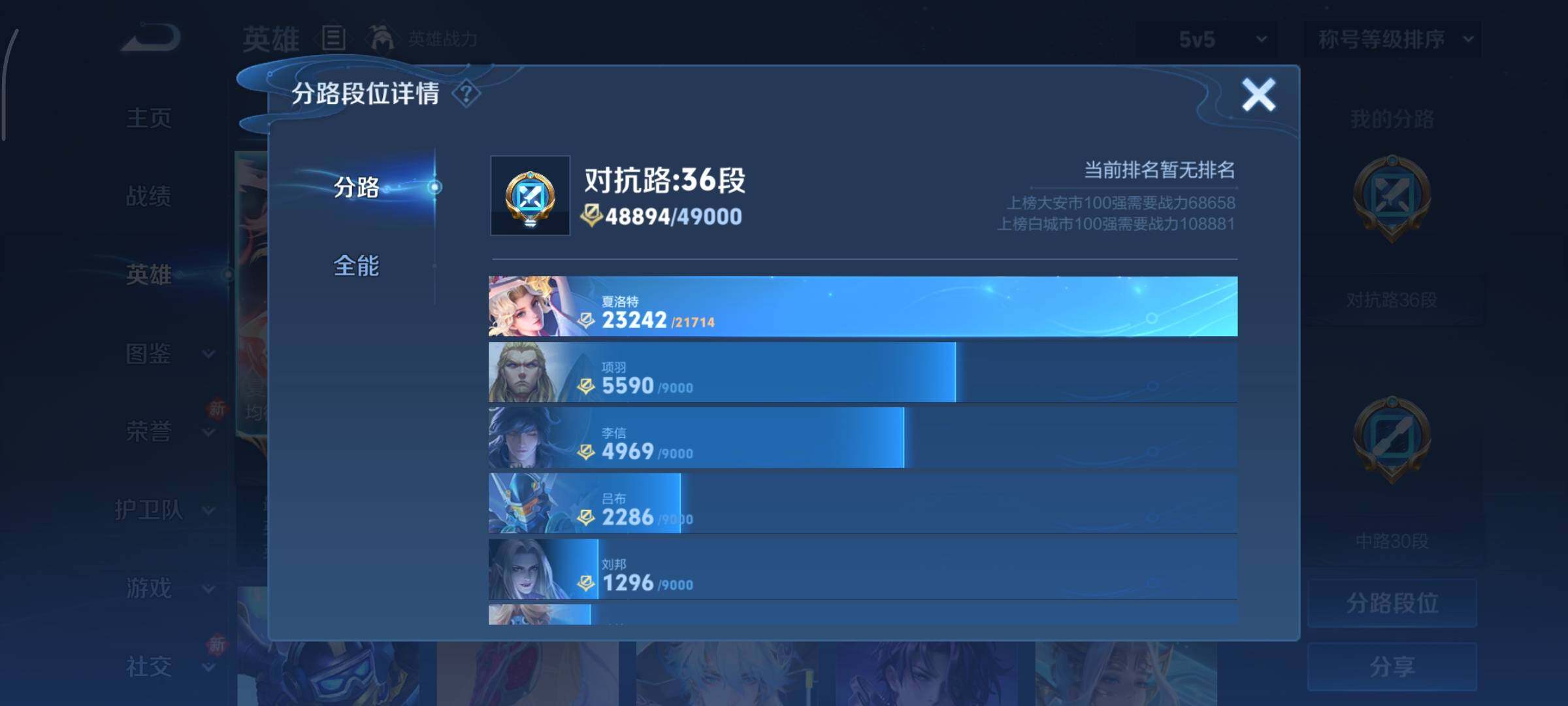 WZCMY441243王者荣耀账号详情图4