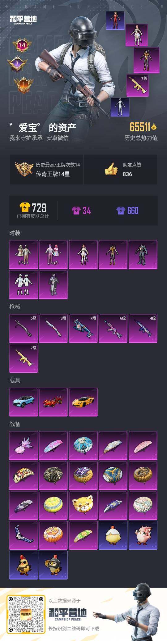 HPCMW420553和平精英账号详情图6