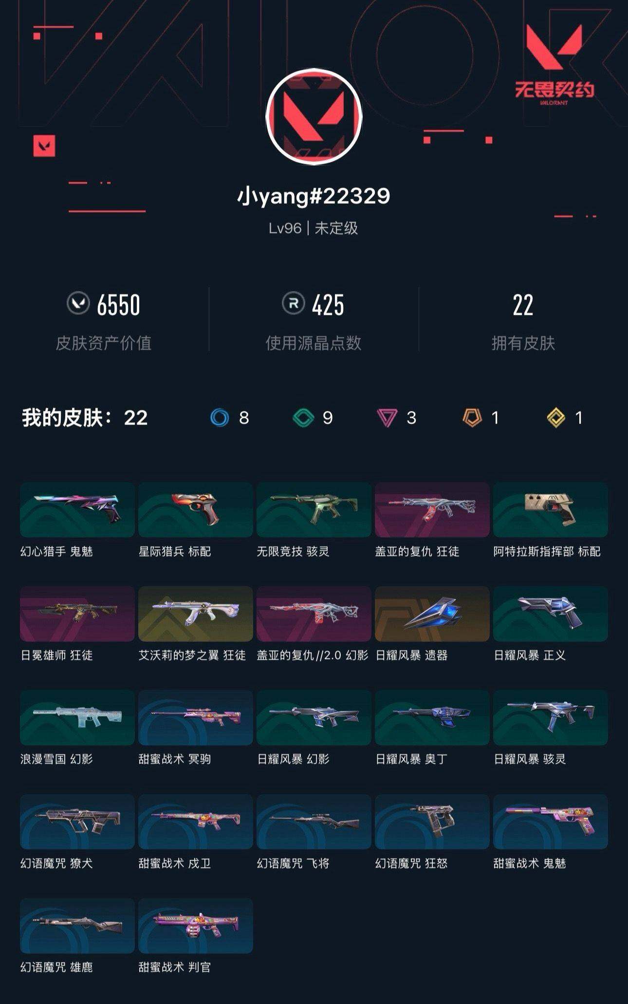 WWQXL43468无畏契约账号详情图4 WWQXL43468无畏契约账号详情图4