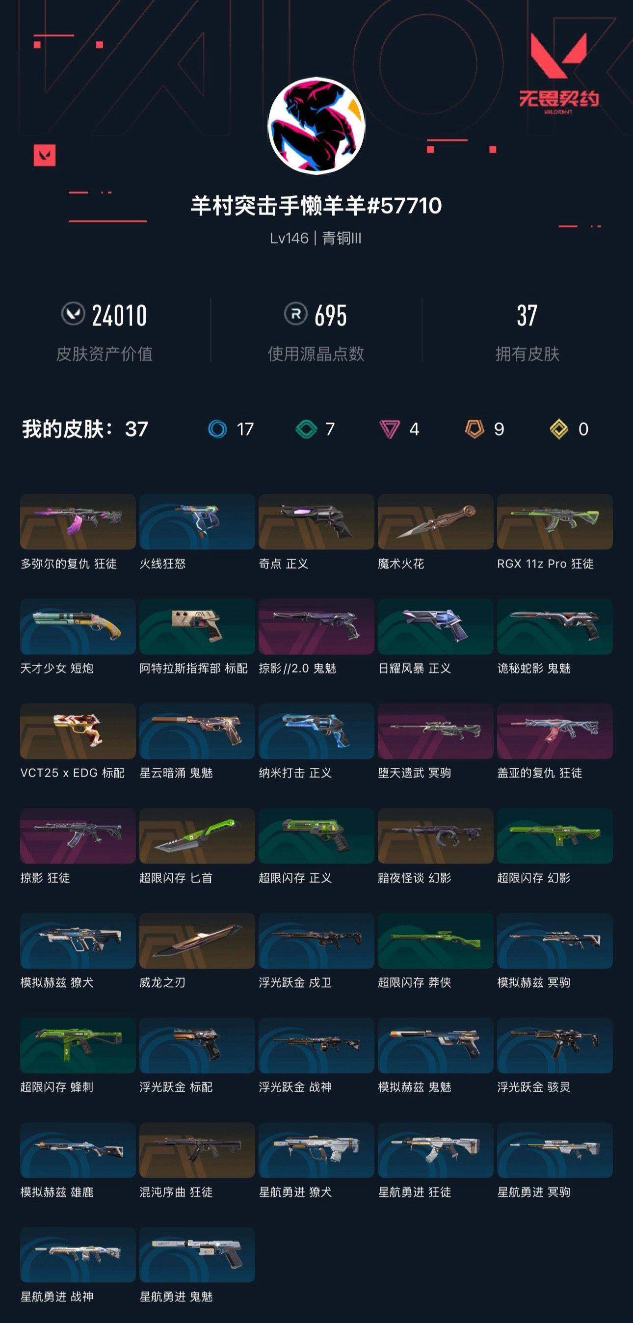 WWQXL43523无畏契约账号详情图5