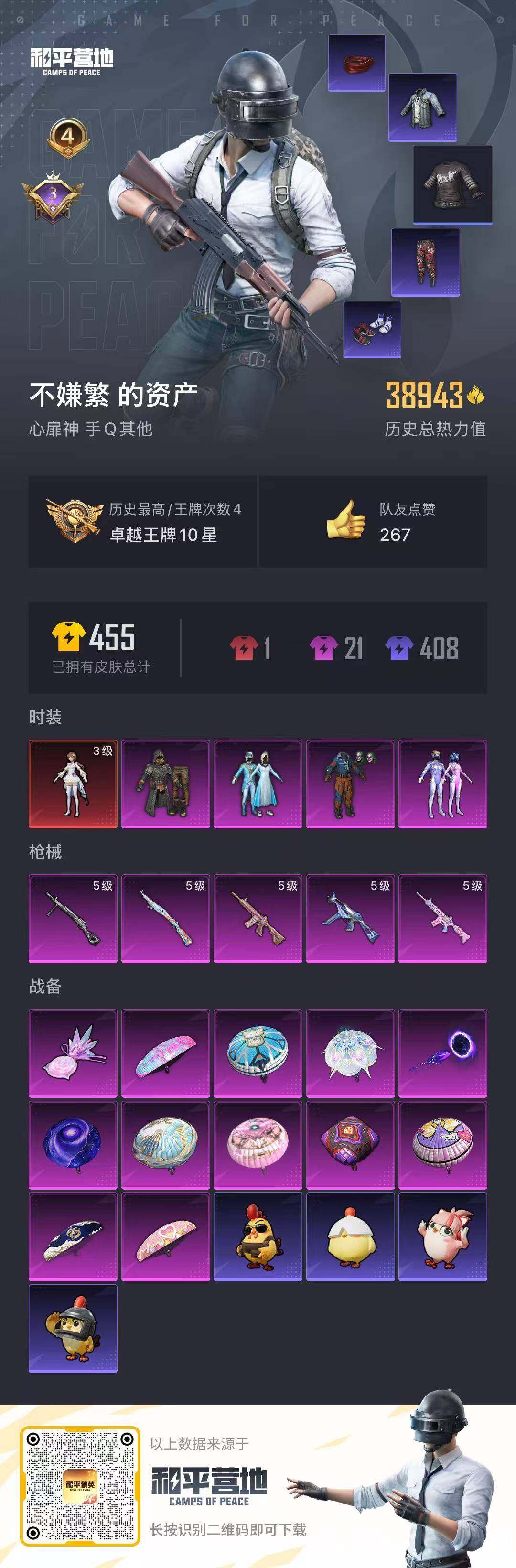 HPCMW420628和平精英账号详情图19 HPCMW420628和平精英账号详情图19