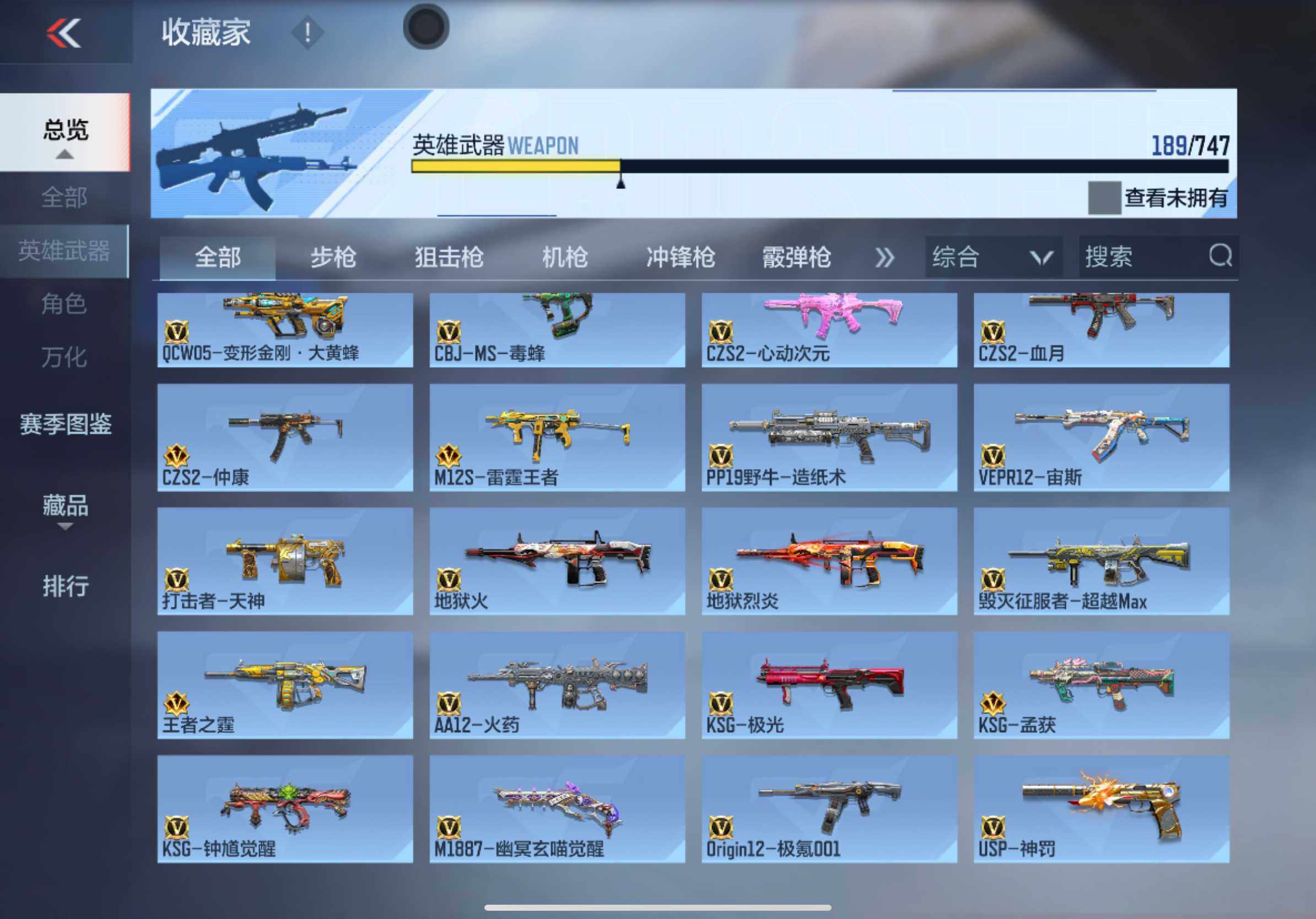 CFMXS45208枪战王者账号详情图10