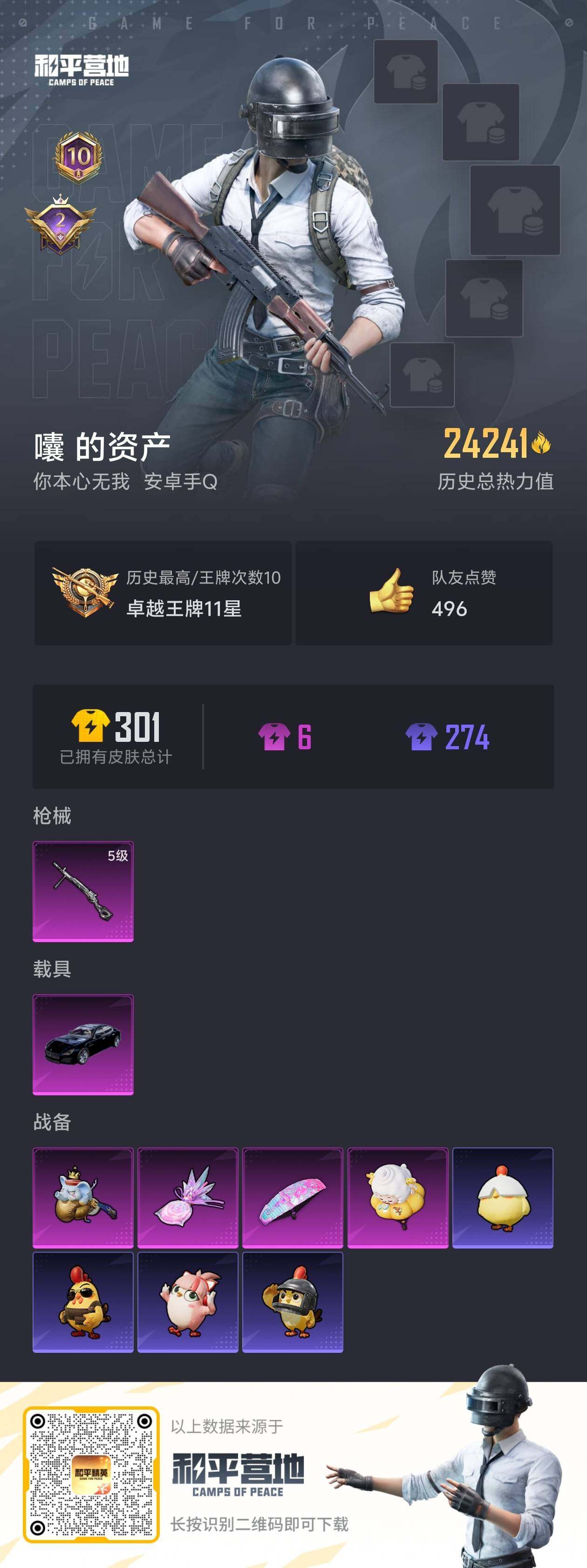 HPCMW420963和平精英账号详情图3