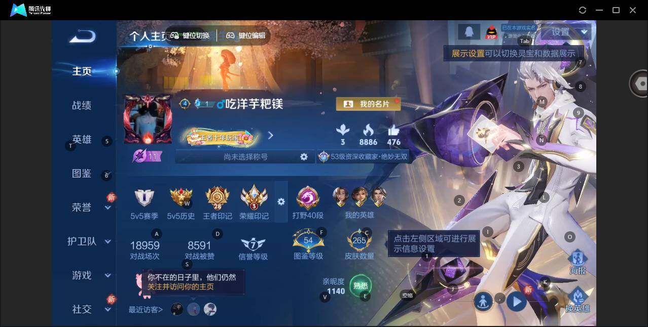 WZLX463433王者荣耀账号详情图7