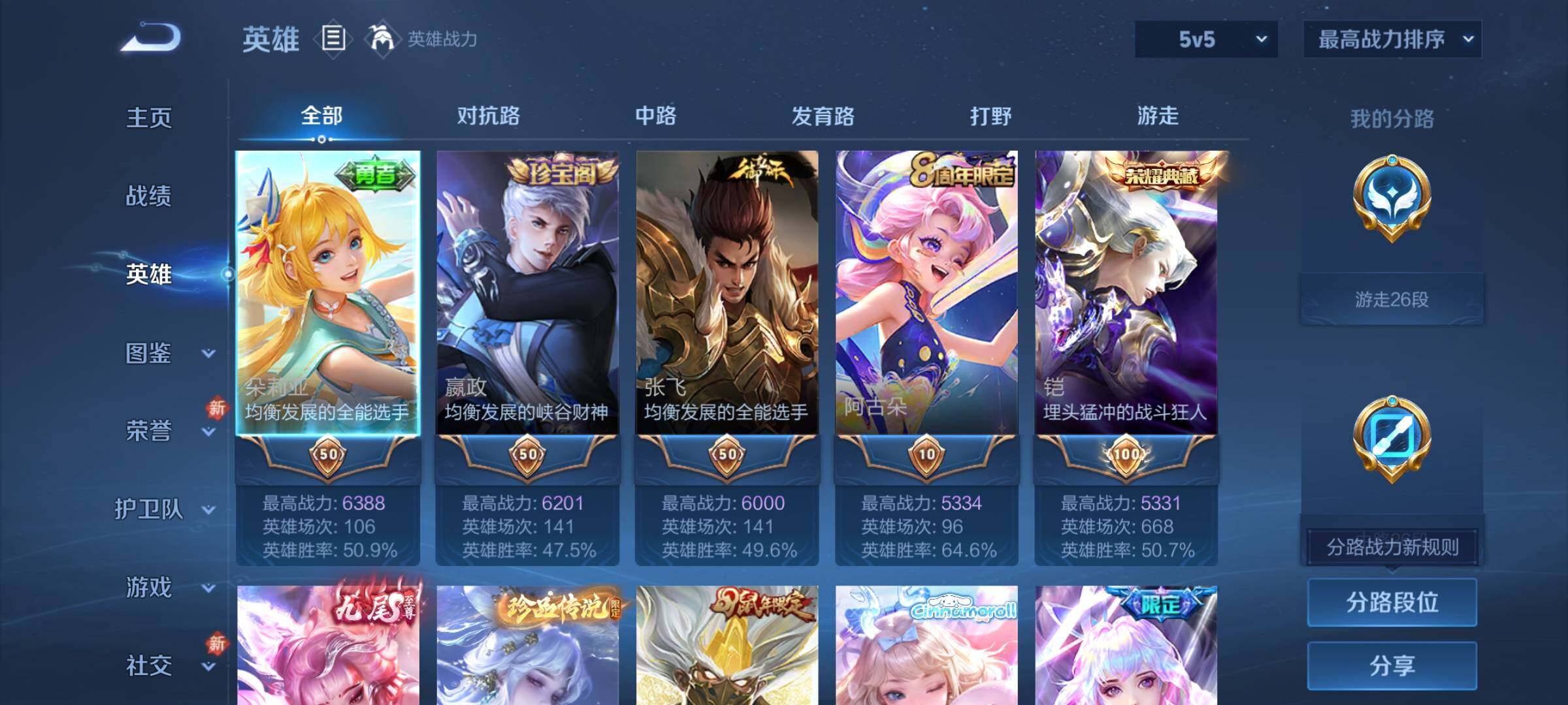 WZCMY457577王者荣耀账号详情图3