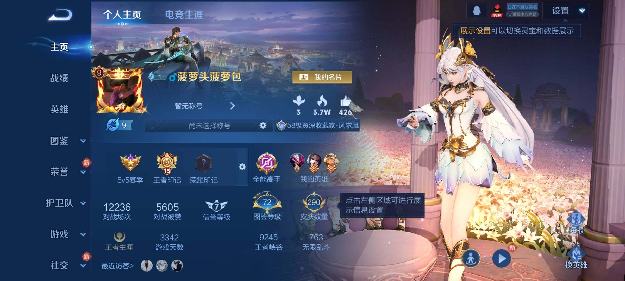 WZCMY457608王者荣耀账号详情图2