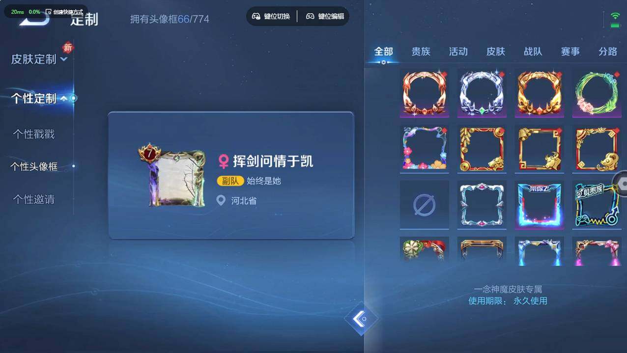 WZCMW495345王者荣耀账号详情图13