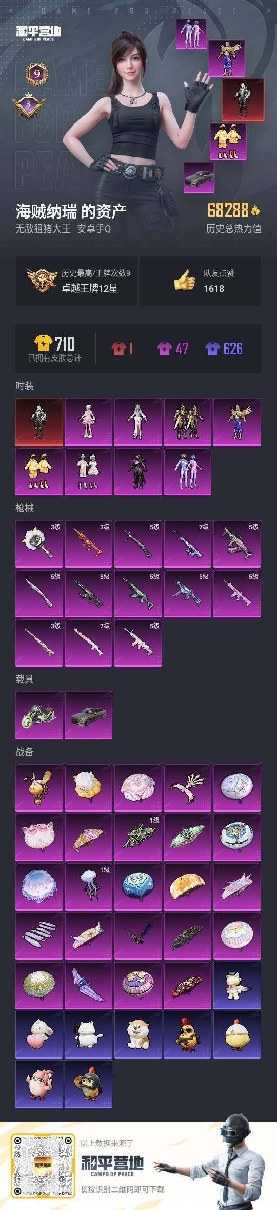 HPLX463075和平精英账号详情图2