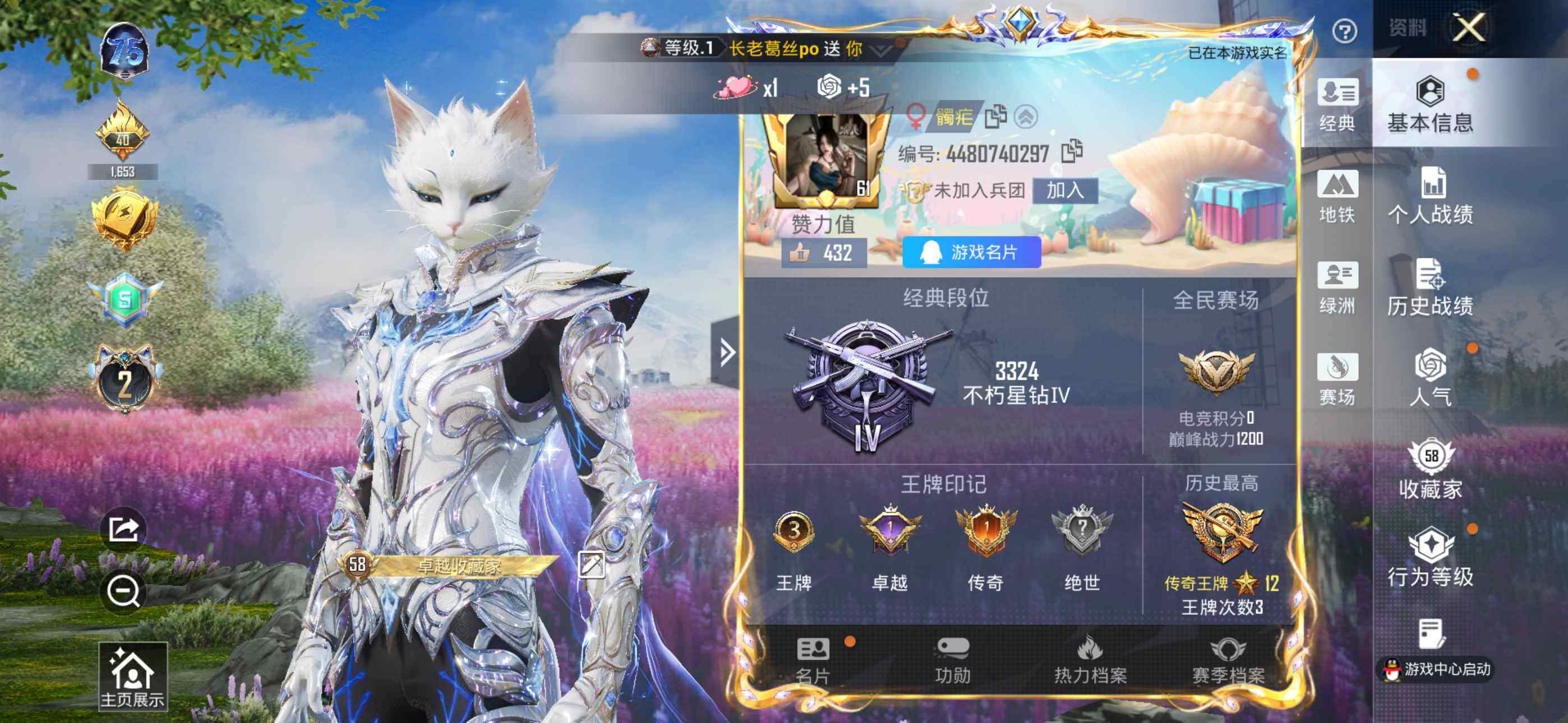 HPQM478218和平精英账号详情图3