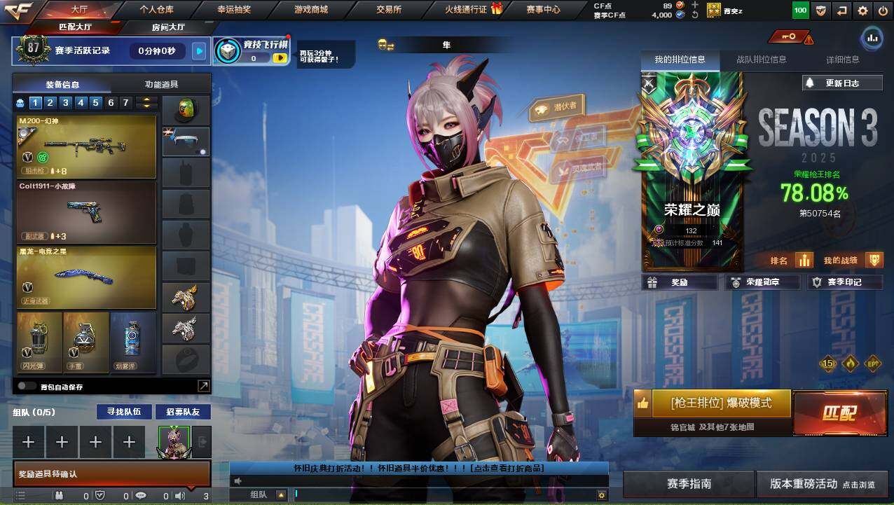 CFCMW421531穿越火线账号详情图3