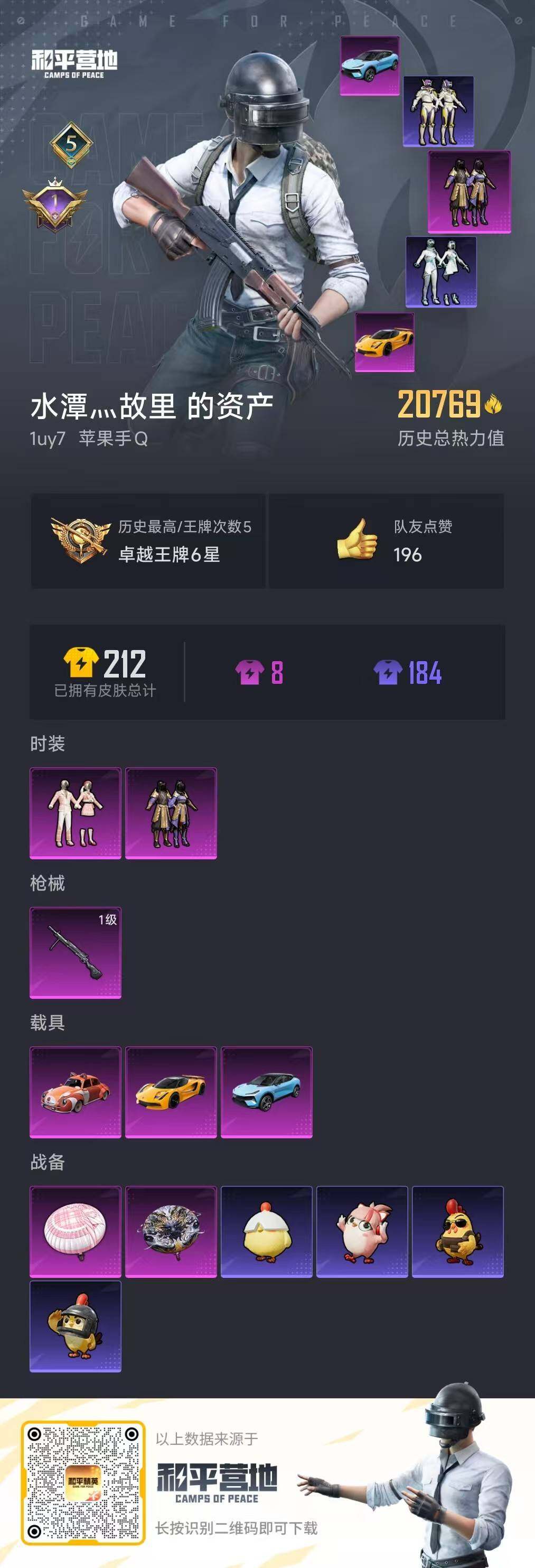 HPCMW463666和平精英账号详情图20