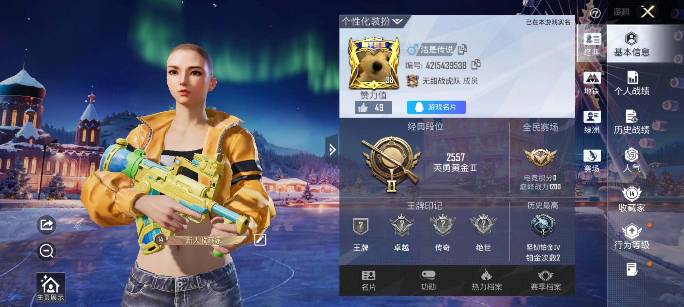 HPKG425878和平精英账号详情图9