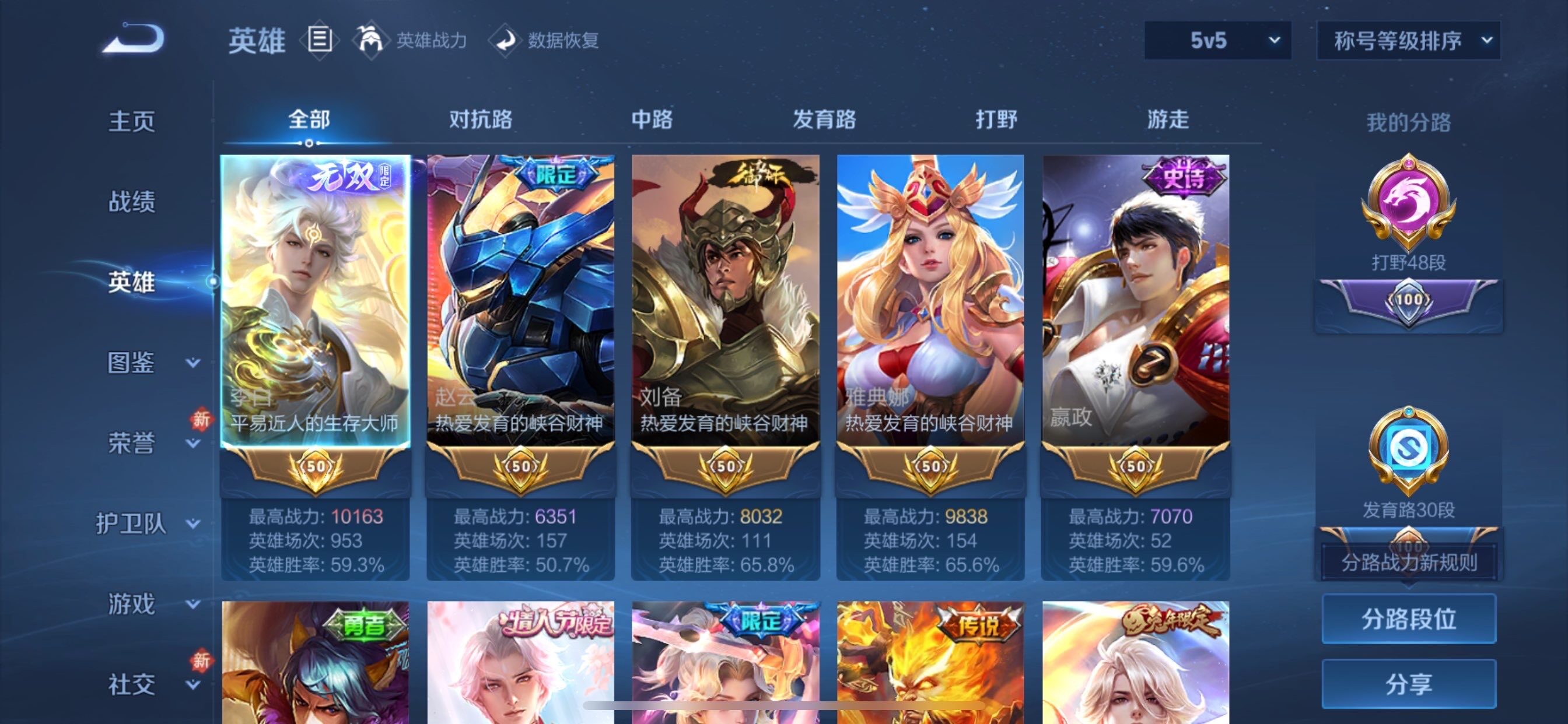 WZCMY447560王者荣耀账号详情图3