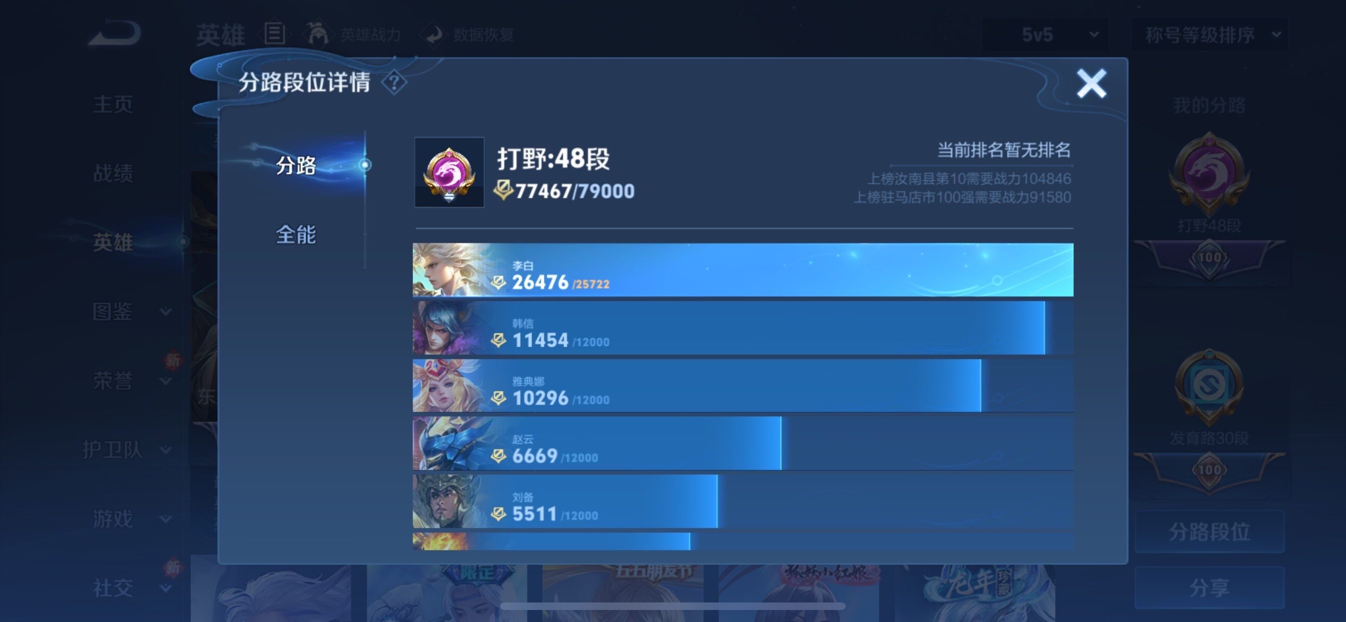 WZCMY447560王者荣耀账号详情图6