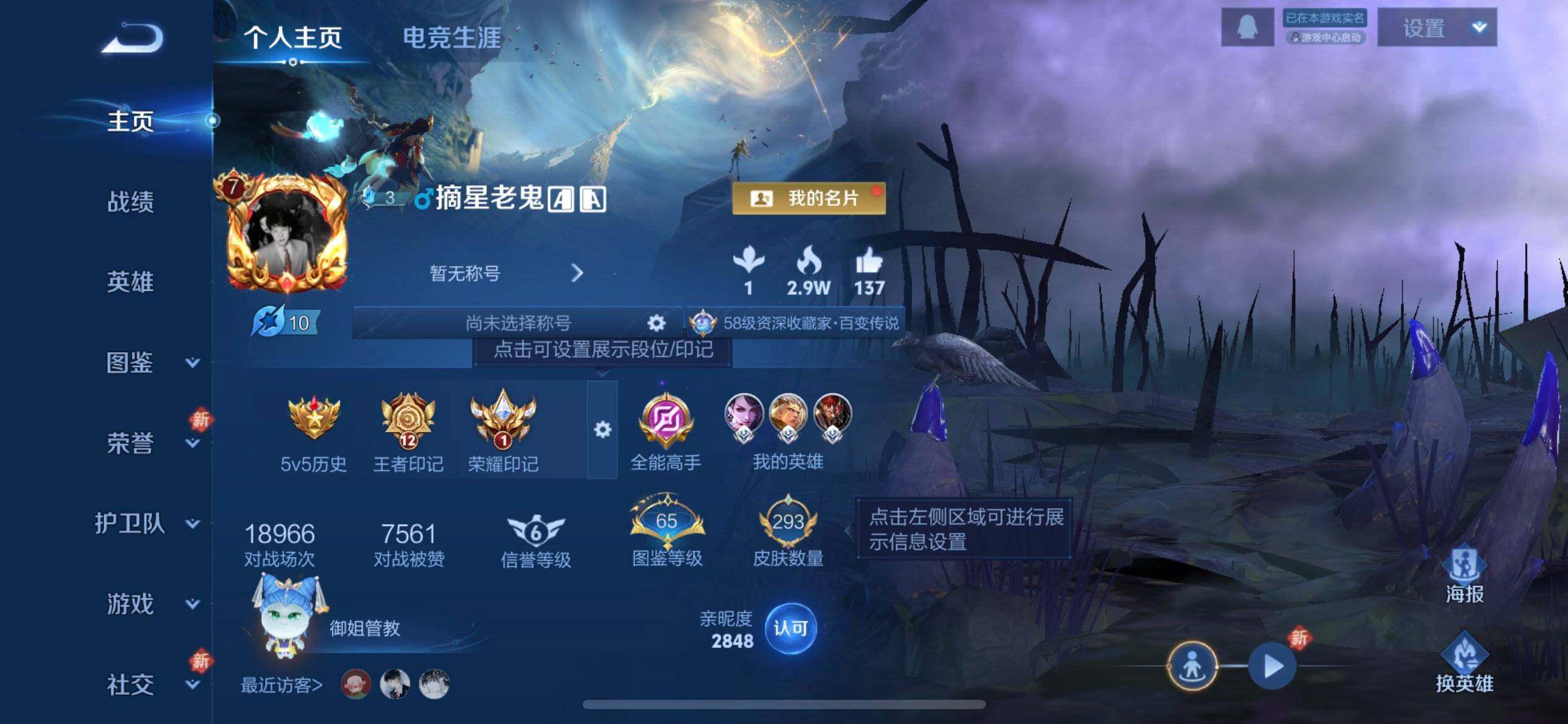 WZQM458486王者荣耀账号详情图3