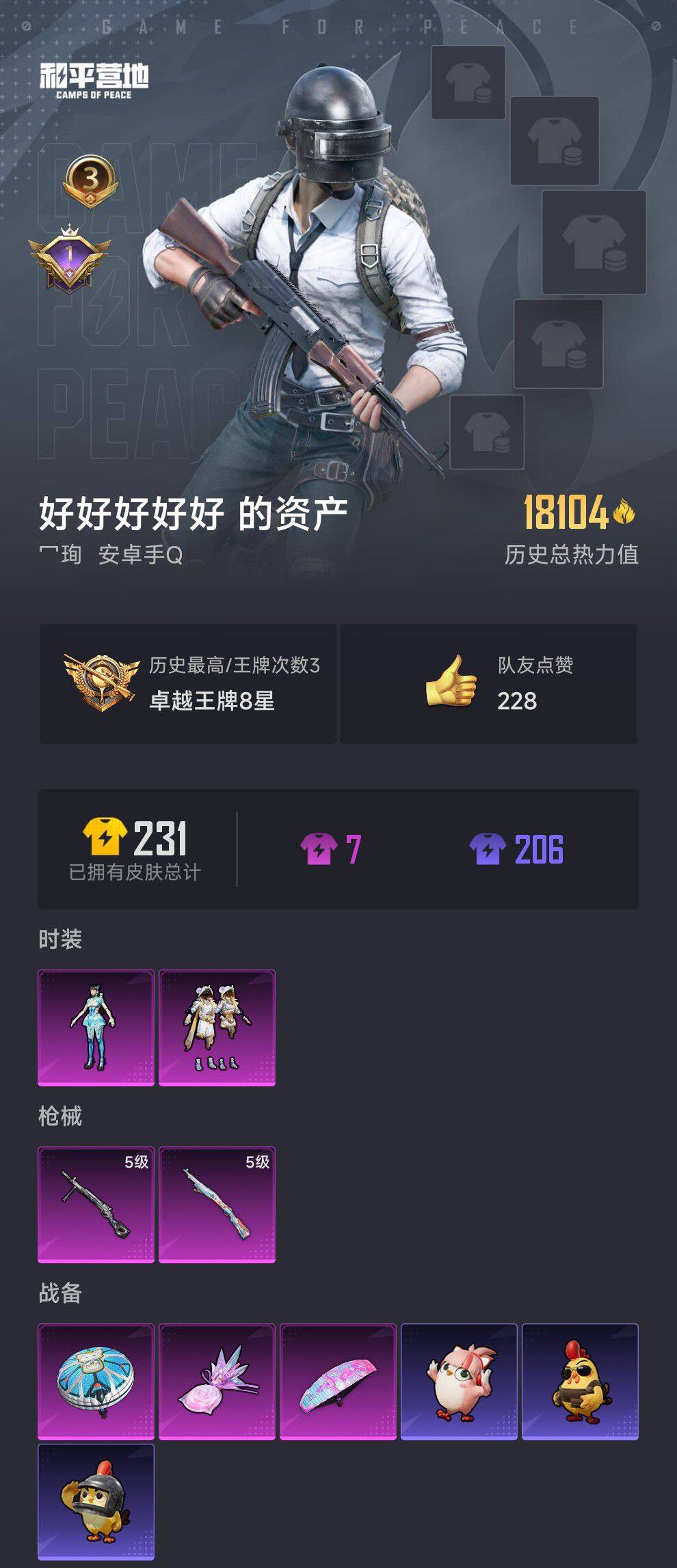 HPCMW423727和平精英账号详情图3