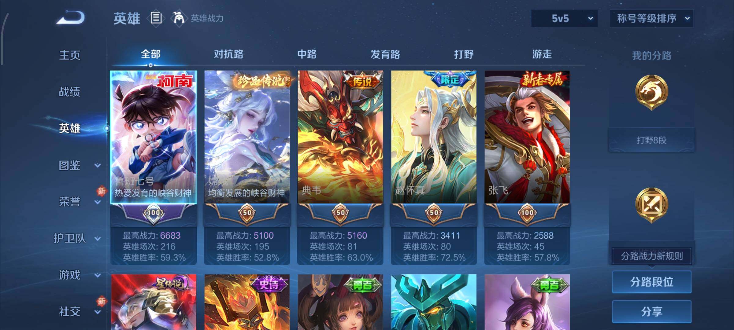 WZCMW446589王者荣耀账号详情图3