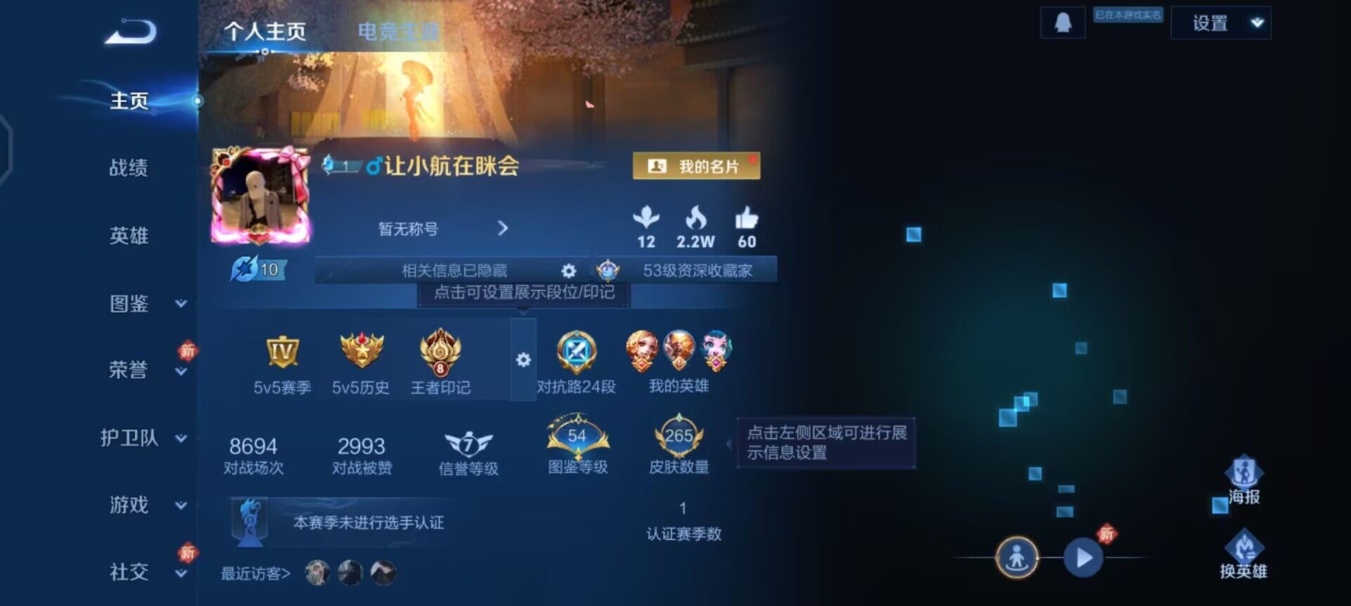 WZQM457728王者荣耀账号详情图3