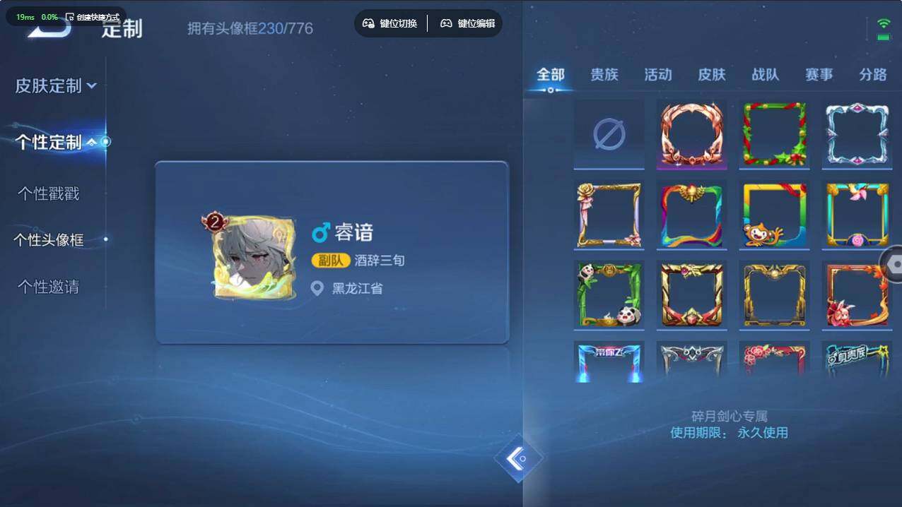 WZCMW496190王者荣耀账号详情图19