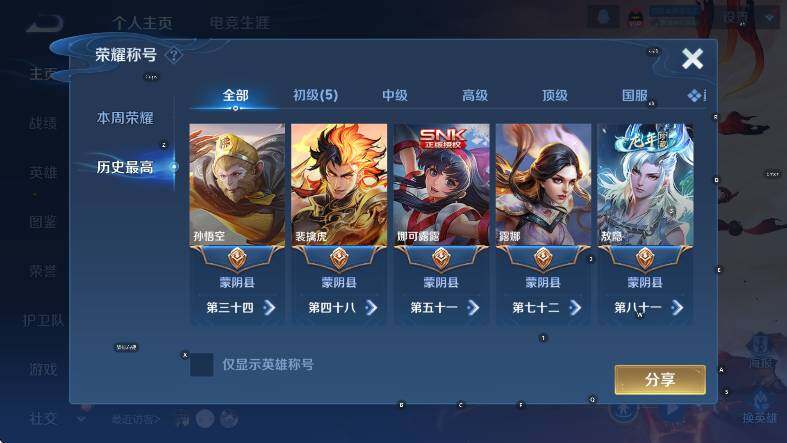 WZCMW446243王者荣耀账号详情图7