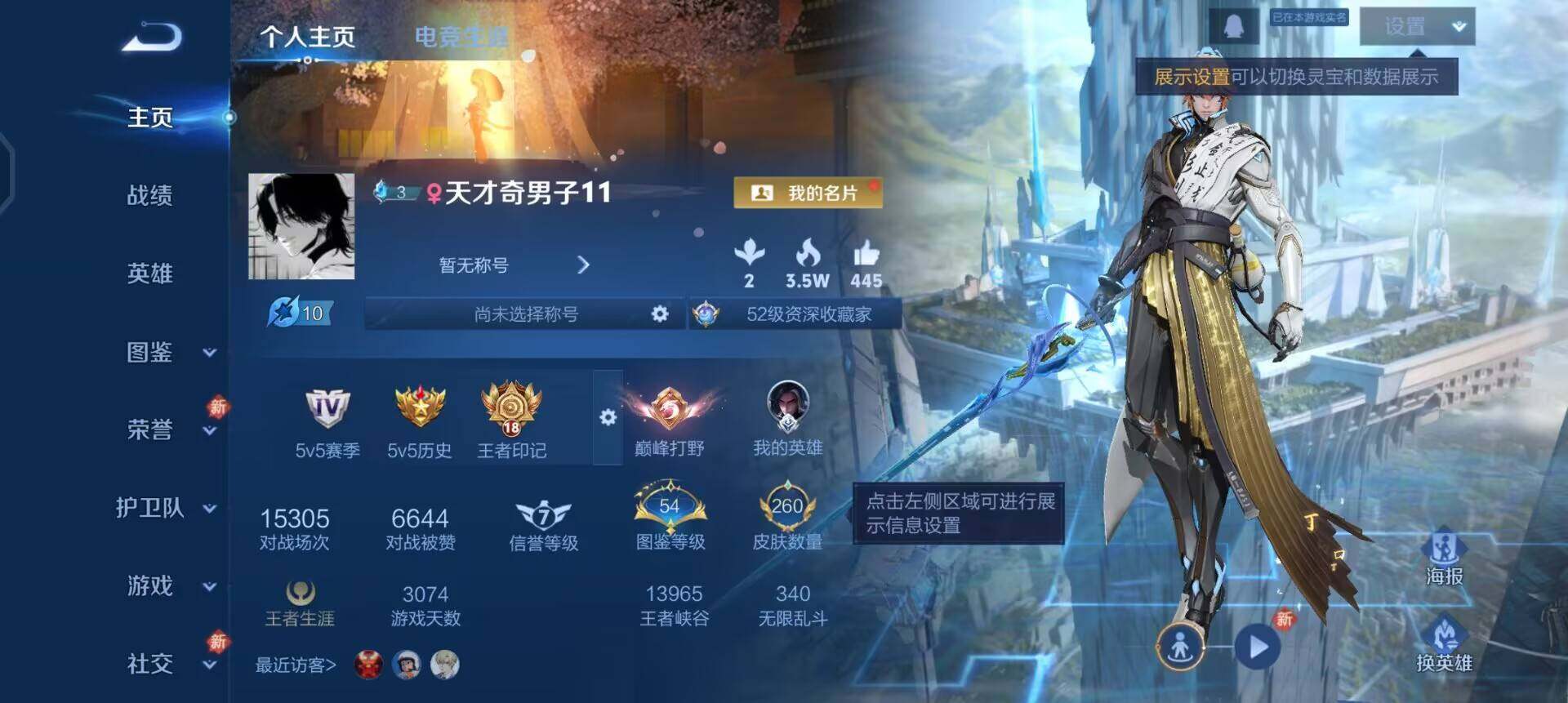 WZQM499626王者荣耀账号详情图3