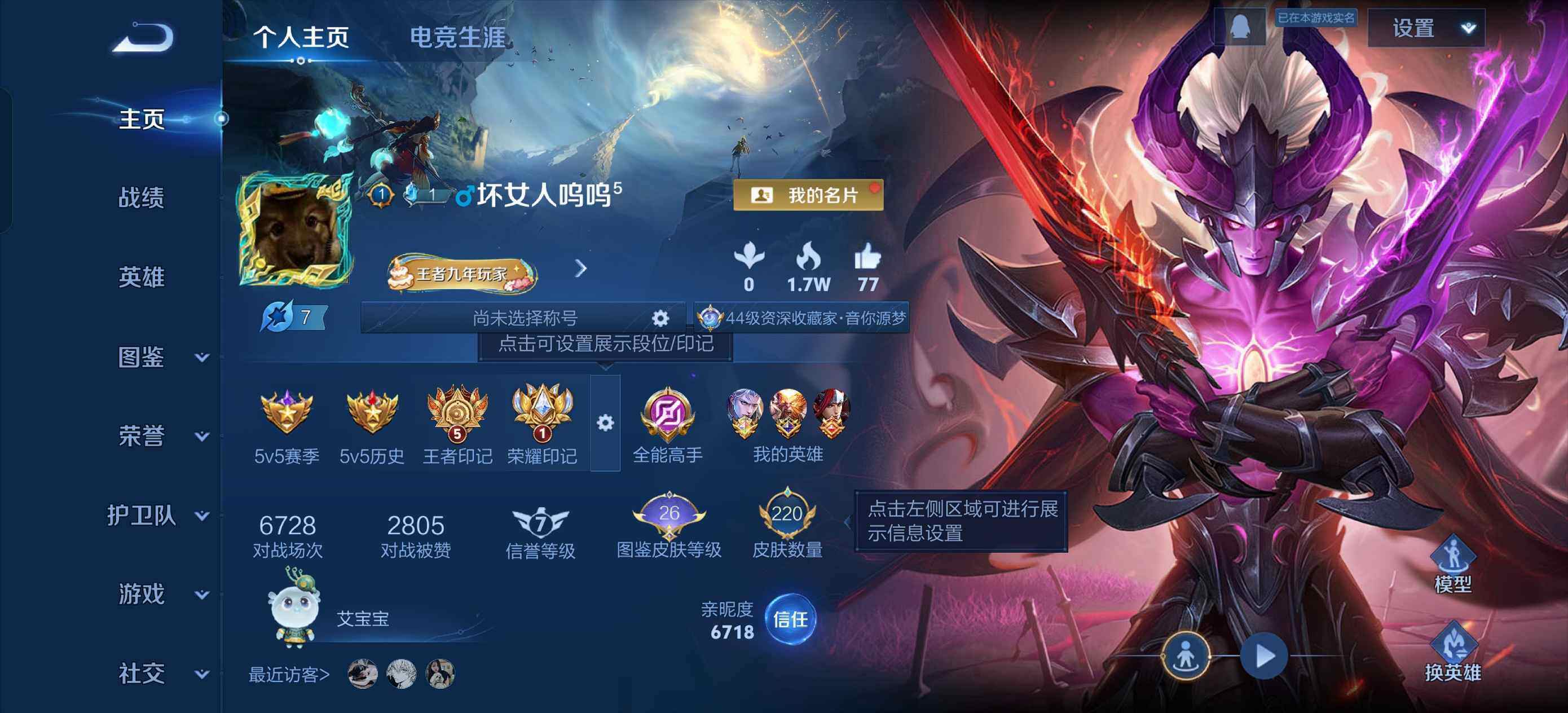 WZLX446413王者荣耀账号详情图7