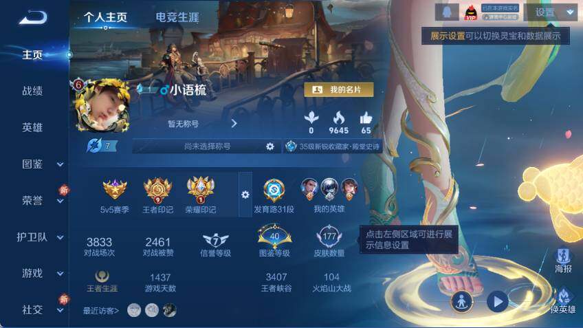 WZLX462910王者荣耀账号详情图5