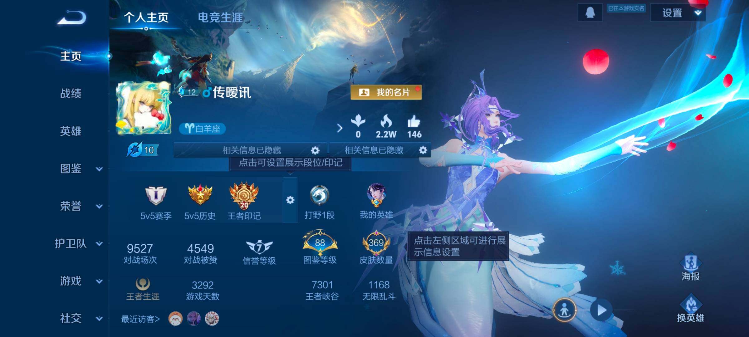 WZCMW466034王者荣耀账号详情图13