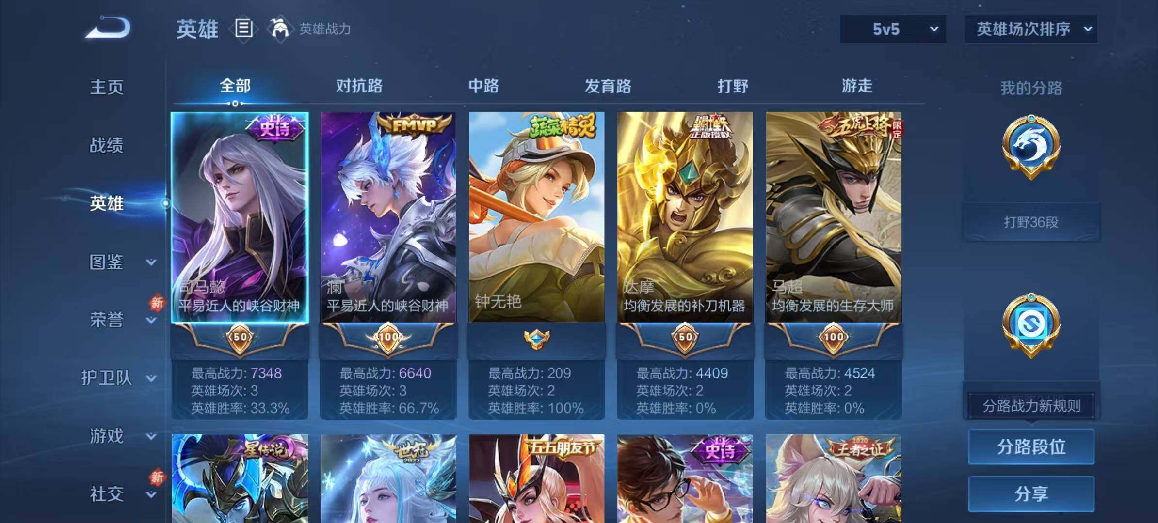 WZLX467540王者荣耀账号详情图10