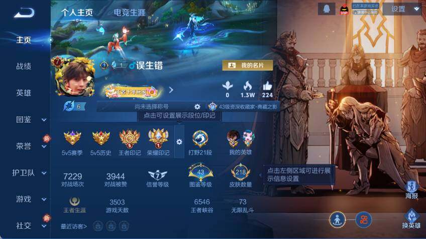 WZLX462922王者荣耀账号详情图6