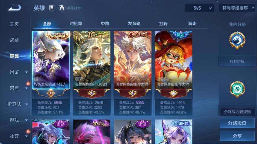 WZLX462922王者荣耀账号详情图7