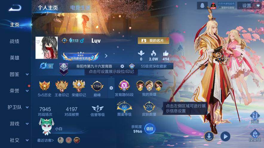 WZ03447737王者荣耀账号详情图8