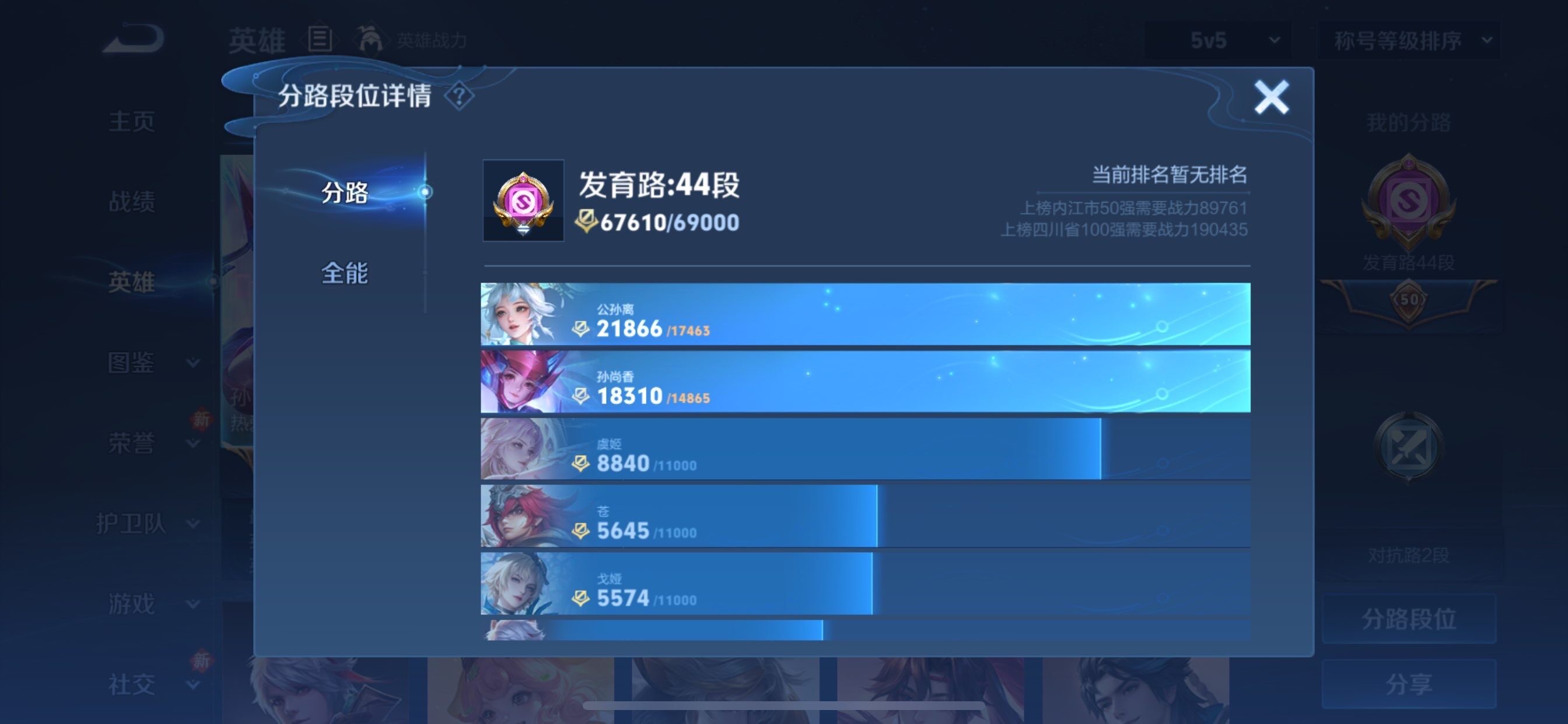 WZCMY451432王者荣耀账号详情图5