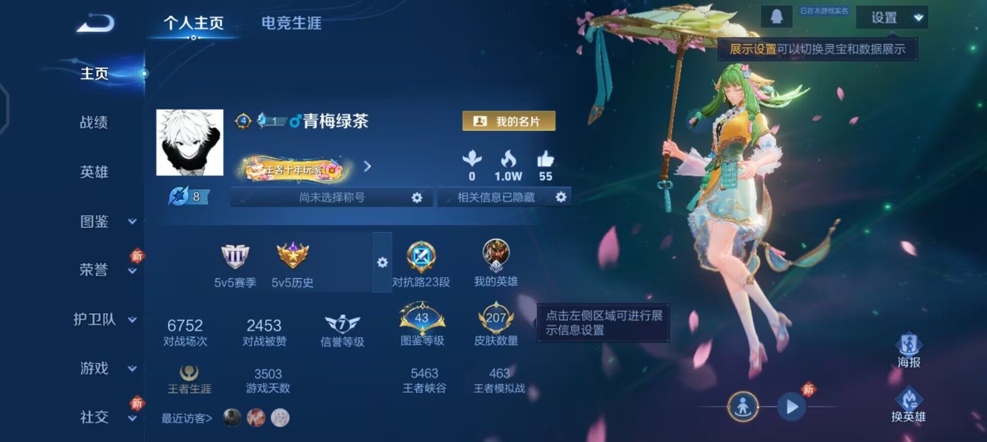 WZQM458826王者荣耀账号详情图3