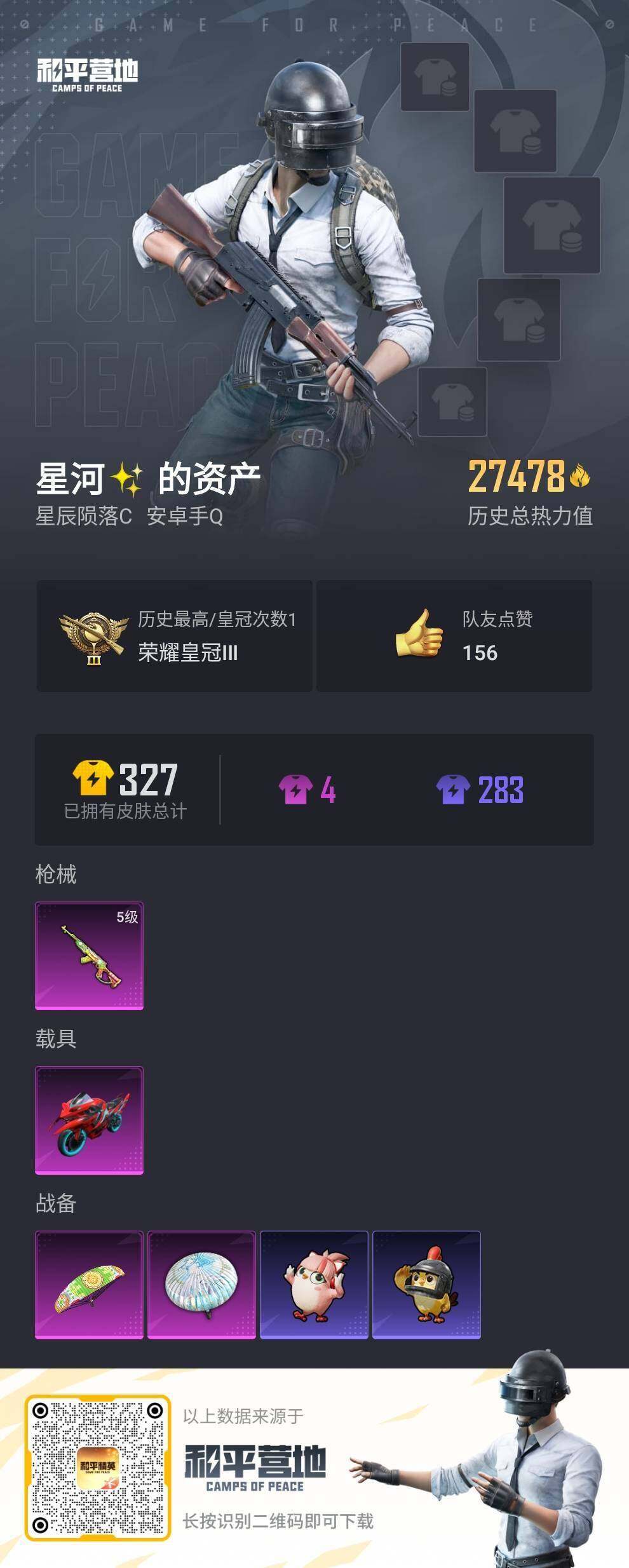 HPLE426736和平精英账号详情图4