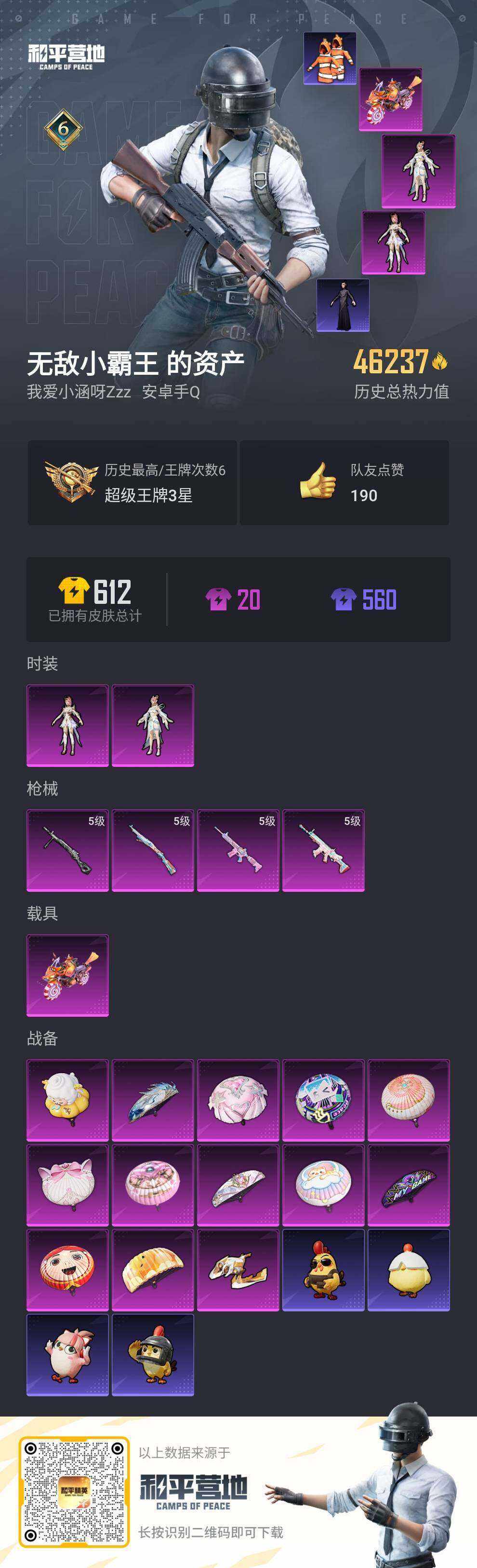 HPCMW426740和平精英账号详情图5 HPCMW426740和平精英账号详情图5