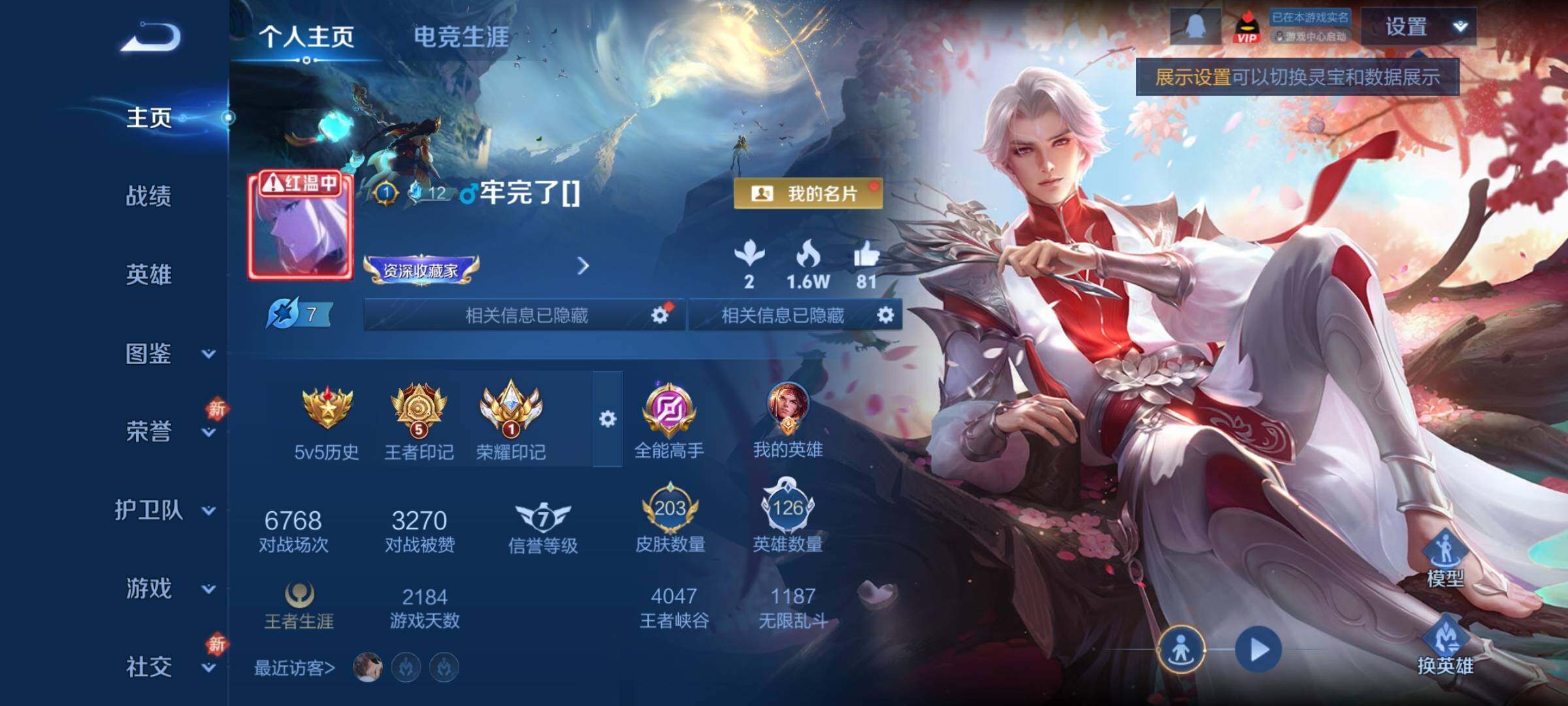 WZCMY451632王者荣耀账号详情图2