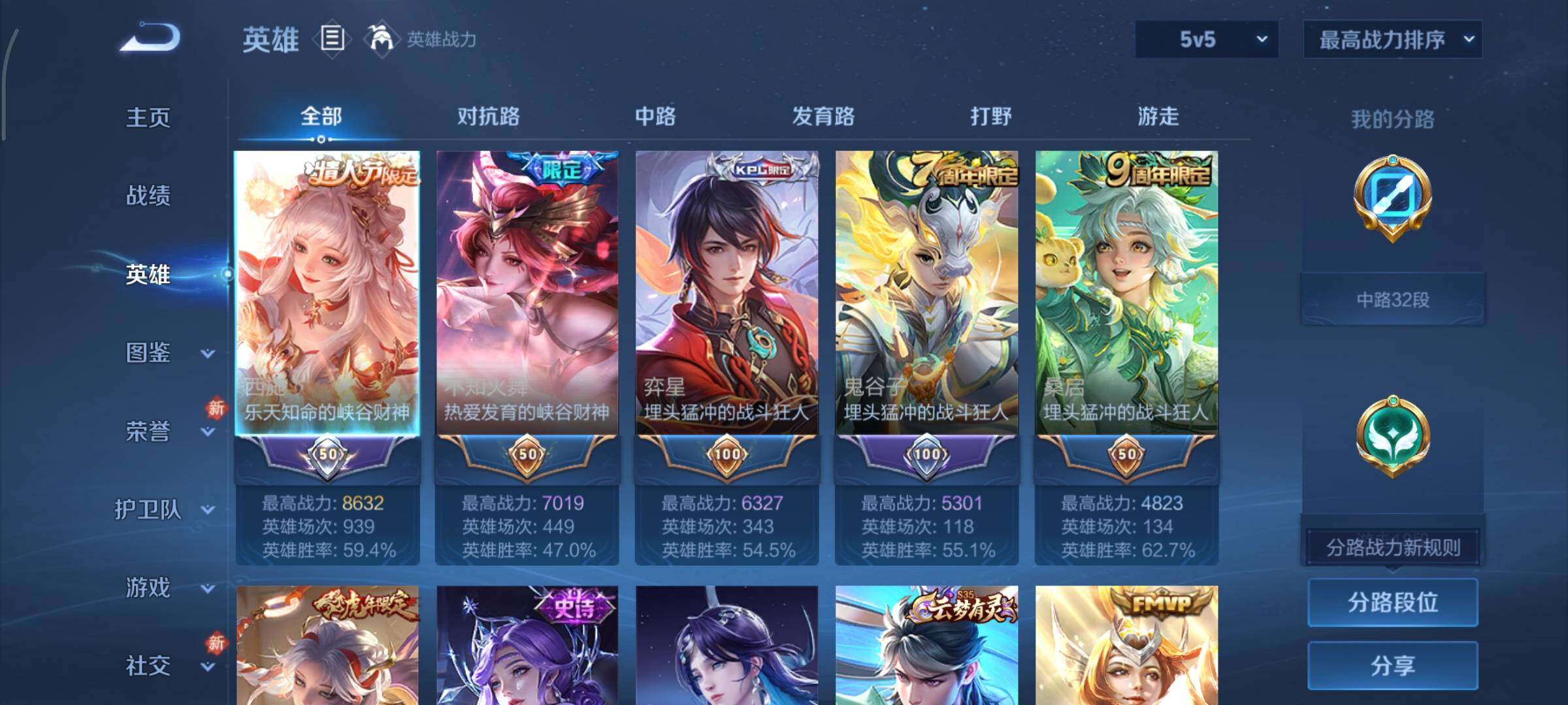 WZCMY451636王者荣耀账号详情图3