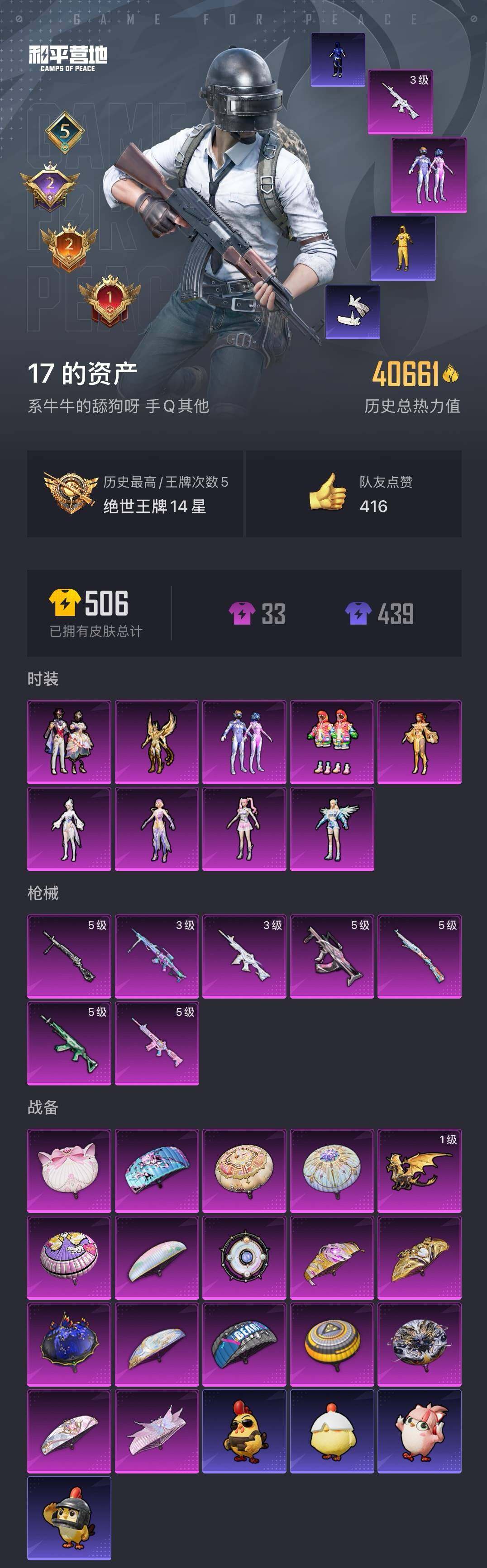 HPCMW468401和平精英账号详情图4