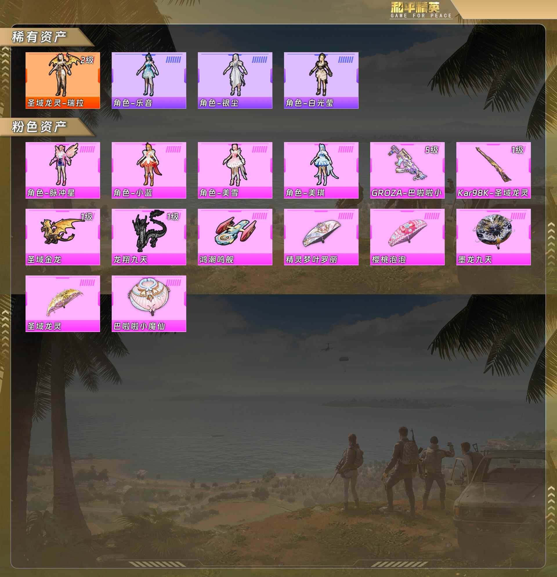 HPQM478343和平精英账号详情图5