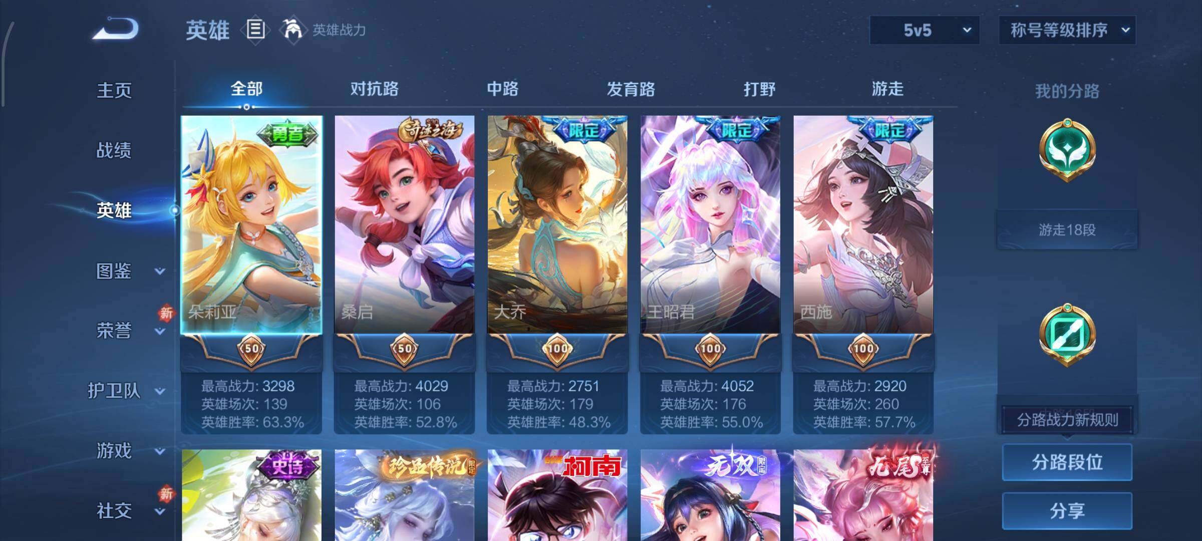 WZCMW449145王者荣耀账号详情图3