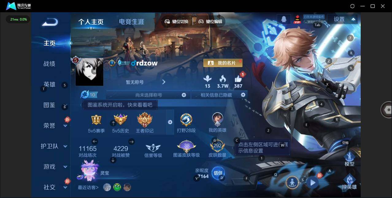 WZLX463374王者荣耀账号详情图7