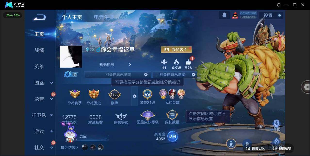 WZLX485727王者荣耀账号详情图5 WZLX485727王者荣耀账号详情图5