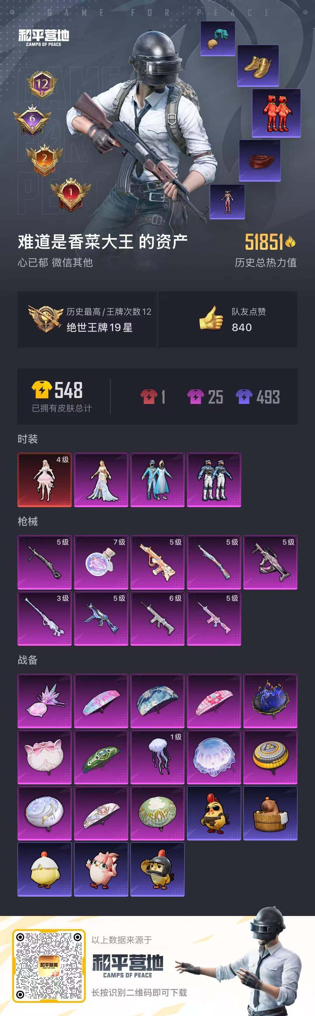 HPQM427128和平精英账号详情图23