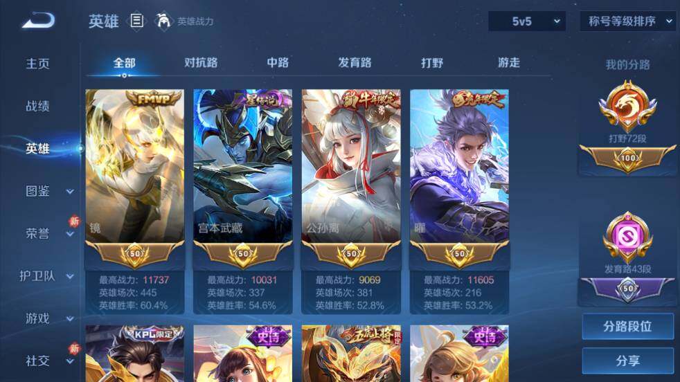 WZ03454909王者荣耀账号详情图11