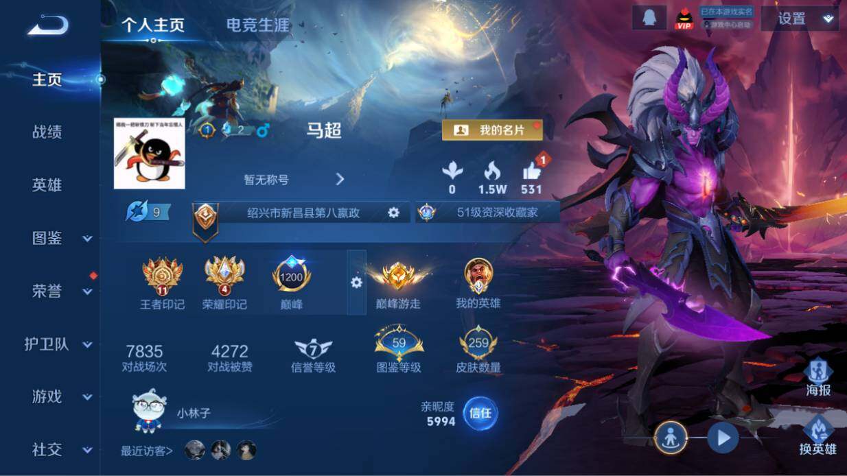 WZ03455132王者荣耀账号详情图9