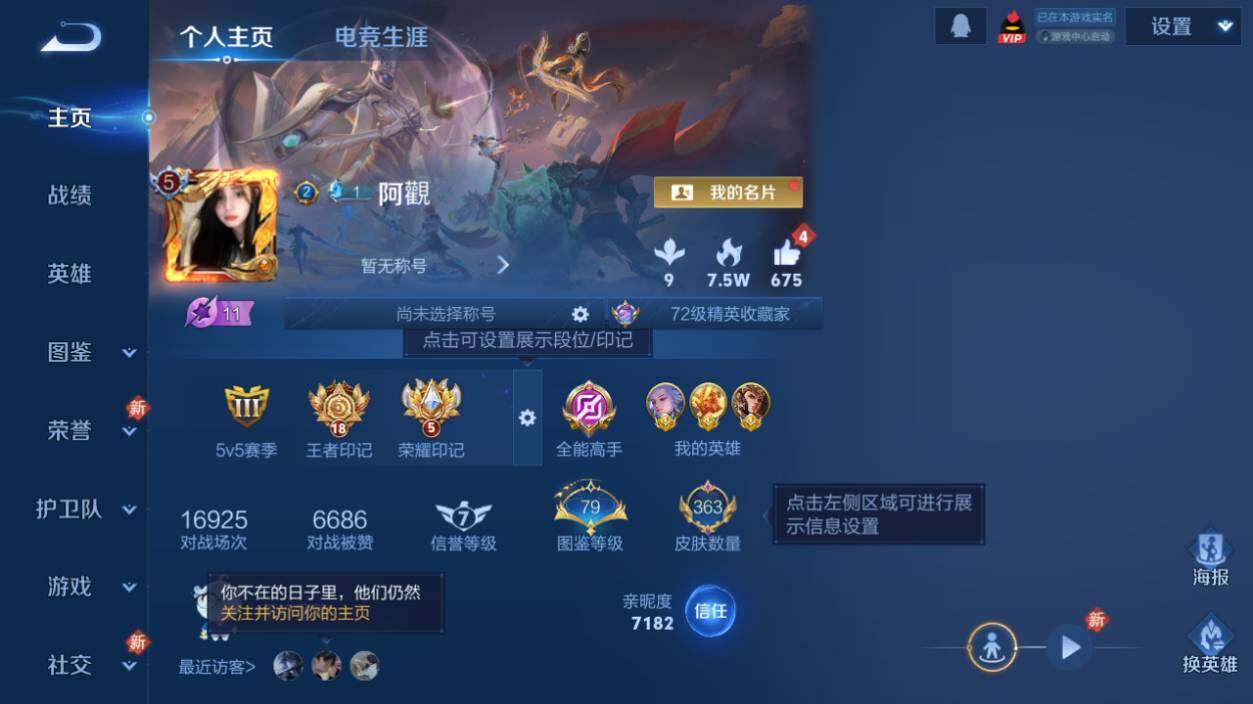 WZLX463687王者荣耀账号详情图8