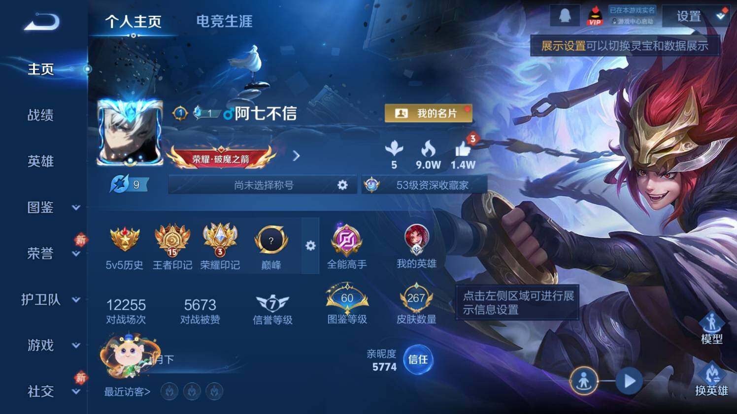 WZ03455056王者荣耀账号详情图8