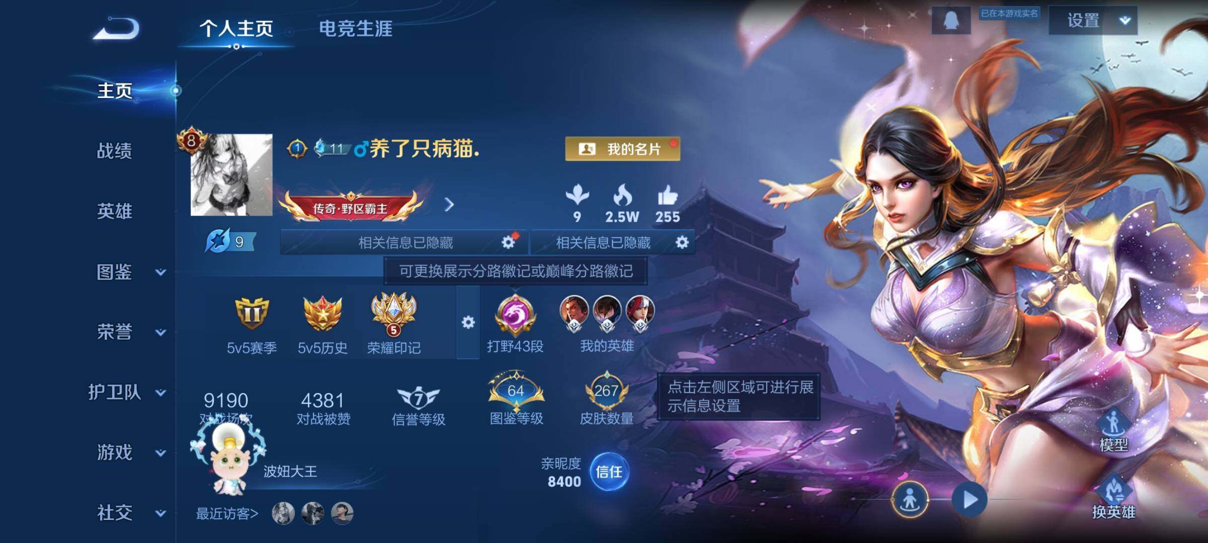 WZCMW453443王者荣耀账号详情图2