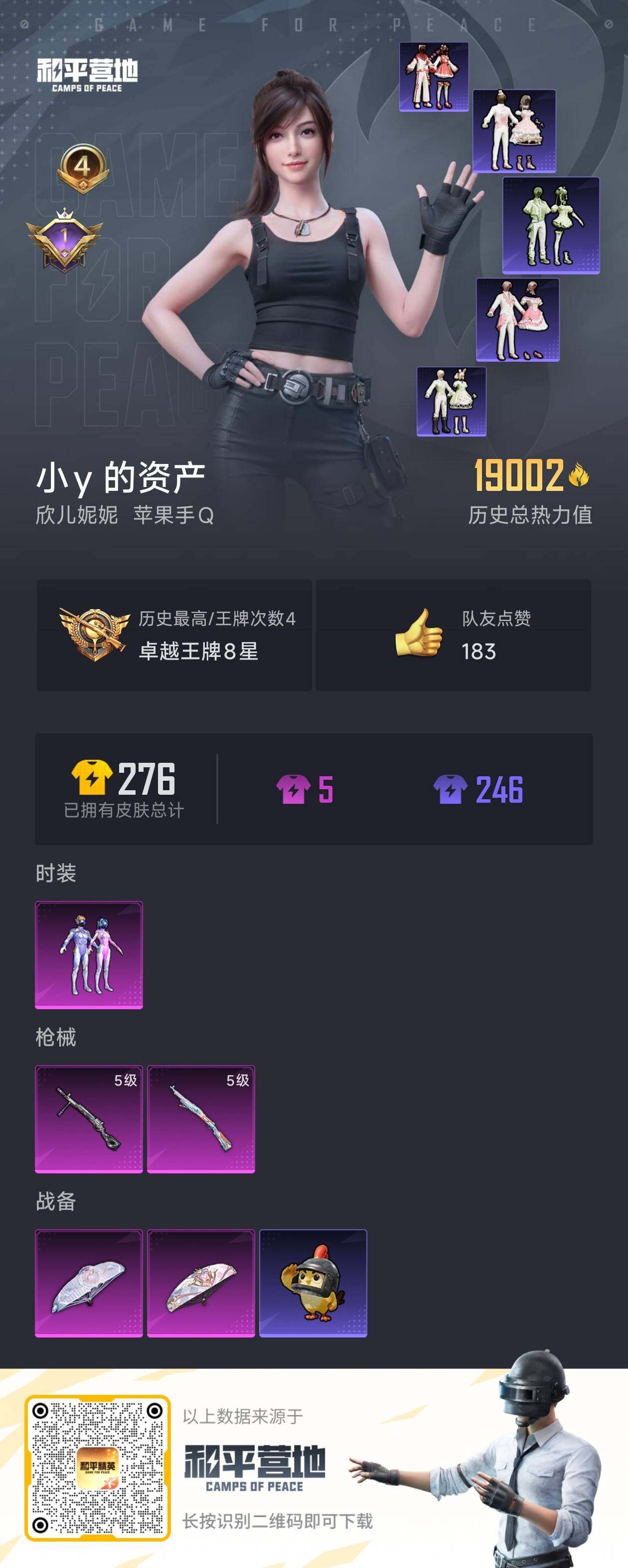 HPLE426951和平精英账号详情图3 HPLE426951和平精英账号详情图3